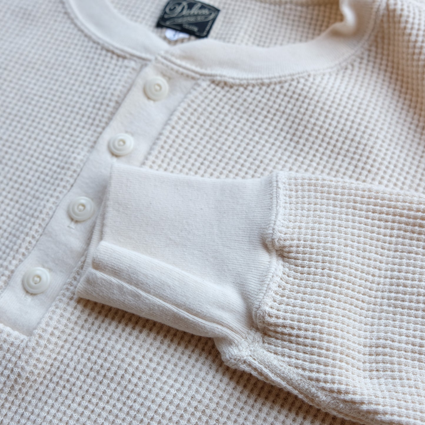DALEE'S_2230HT_1930s WAFFLE HENLY THERMAL_NATURAL