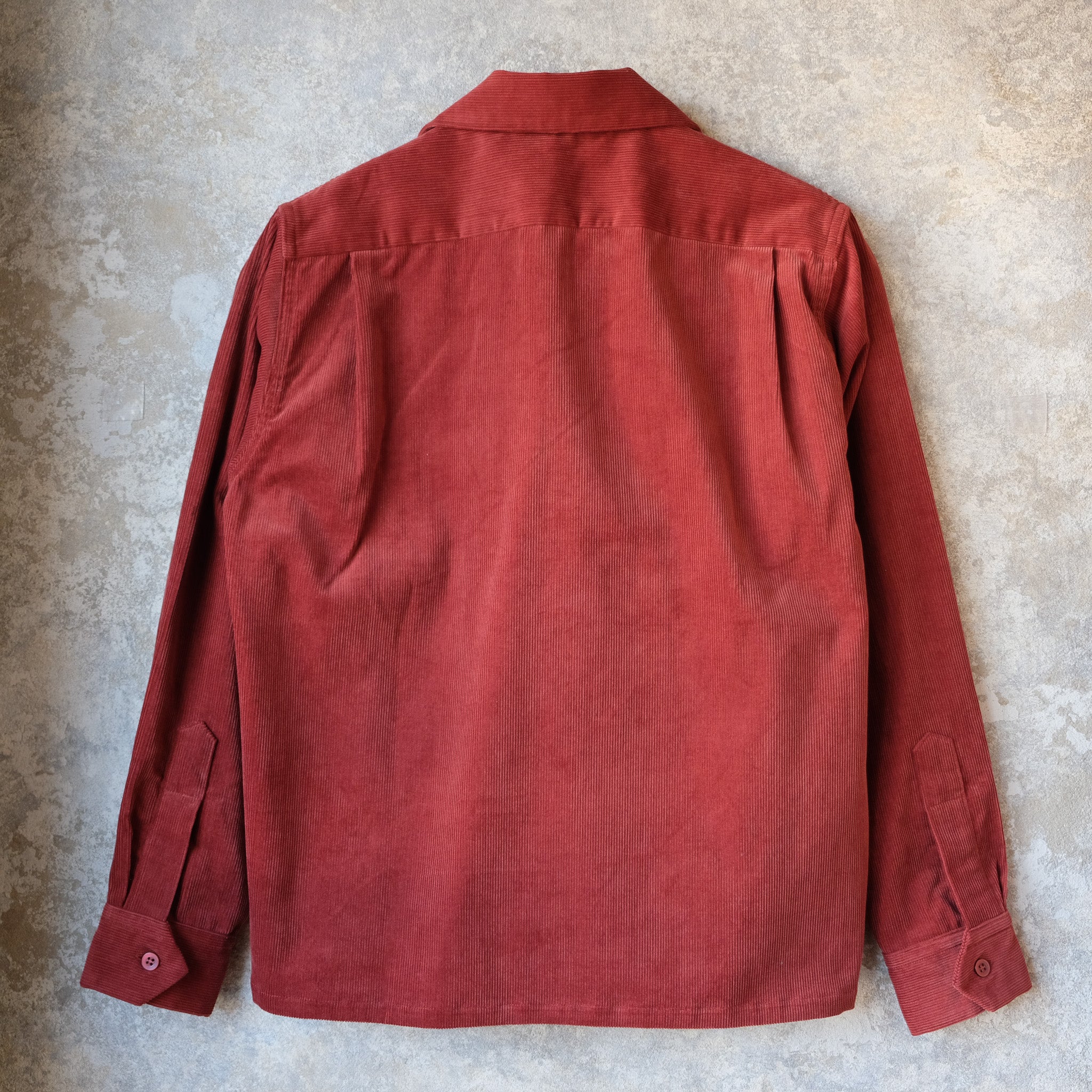 G&F Co. Corduroy Shirt, Burgundy – JeansShopSpiral