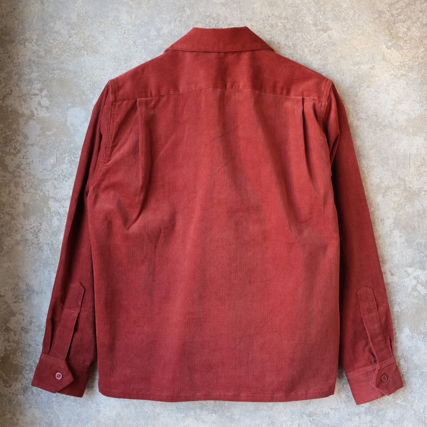 G&F Co._CORDUROY SHIRT_BURGUNDY