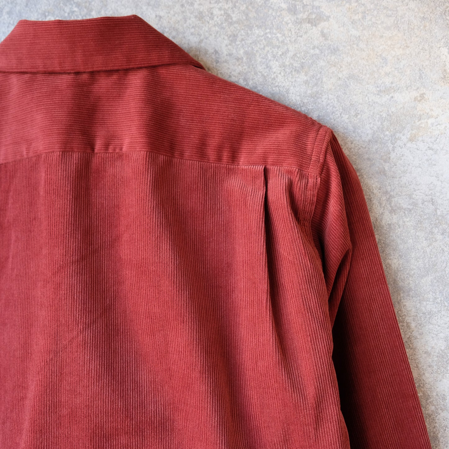 G&F Co._CORDUROY SHIRT_BURGUNDY