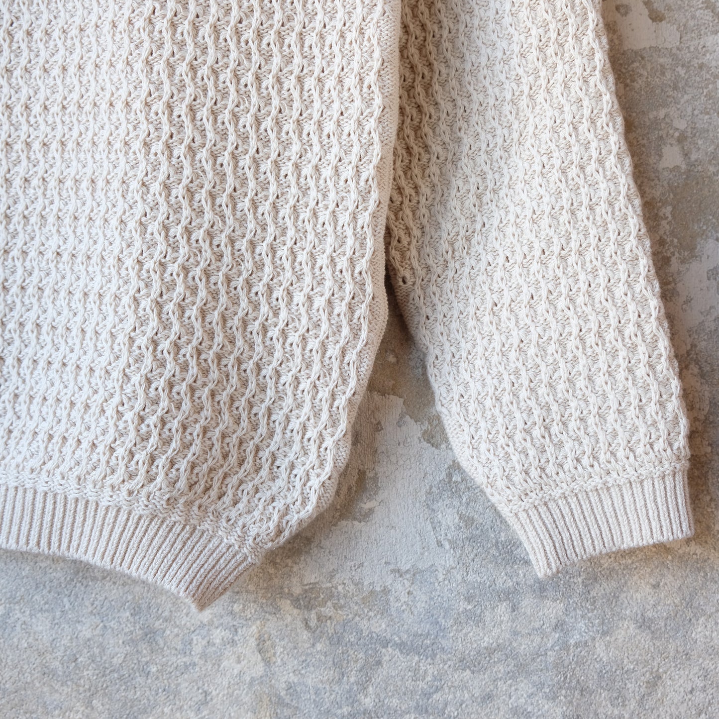 G&F Co._KNIT POLO SHIRT_IVORY