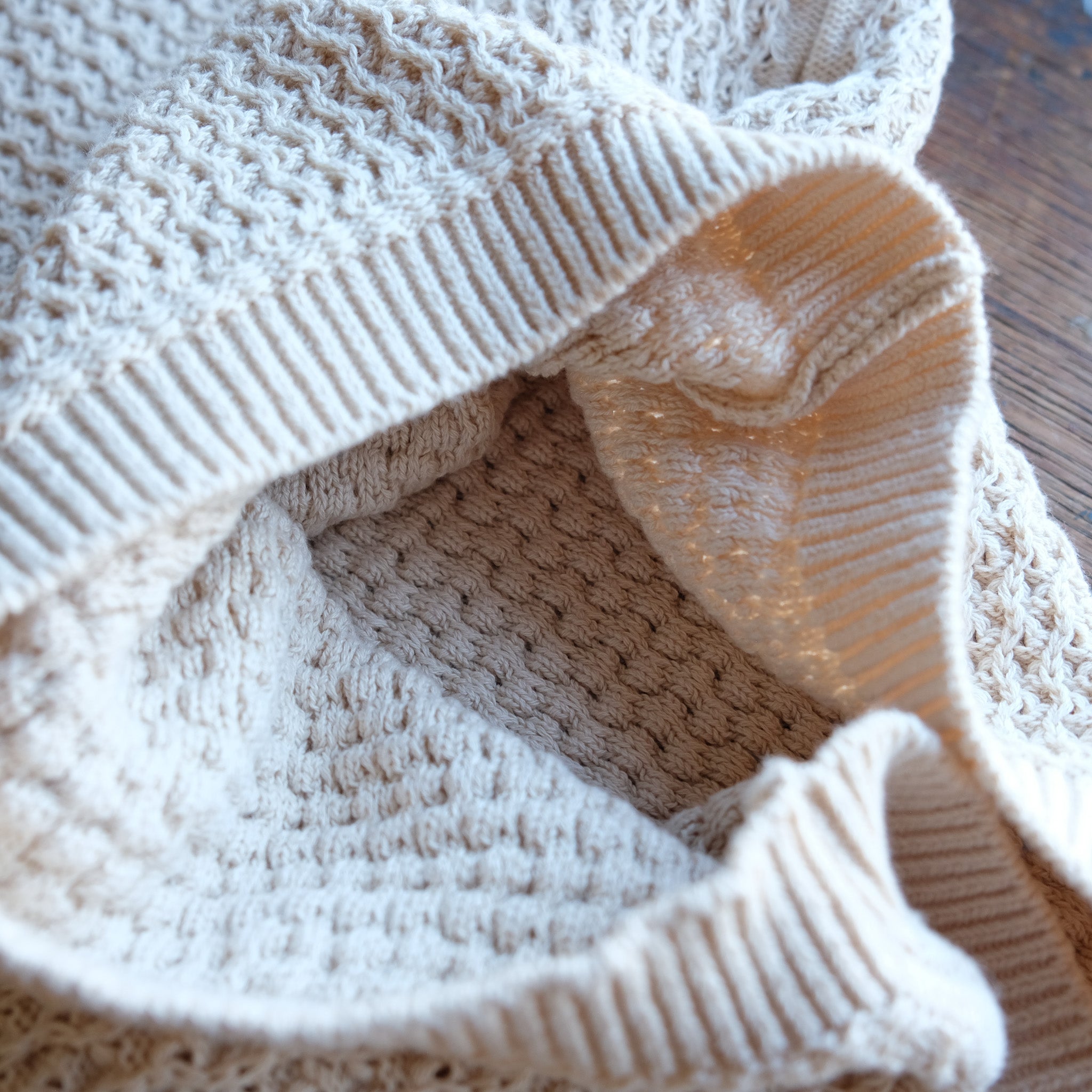 G&F Co._KNIT POLO SHIRT_IVORY – JeansShopSpiral