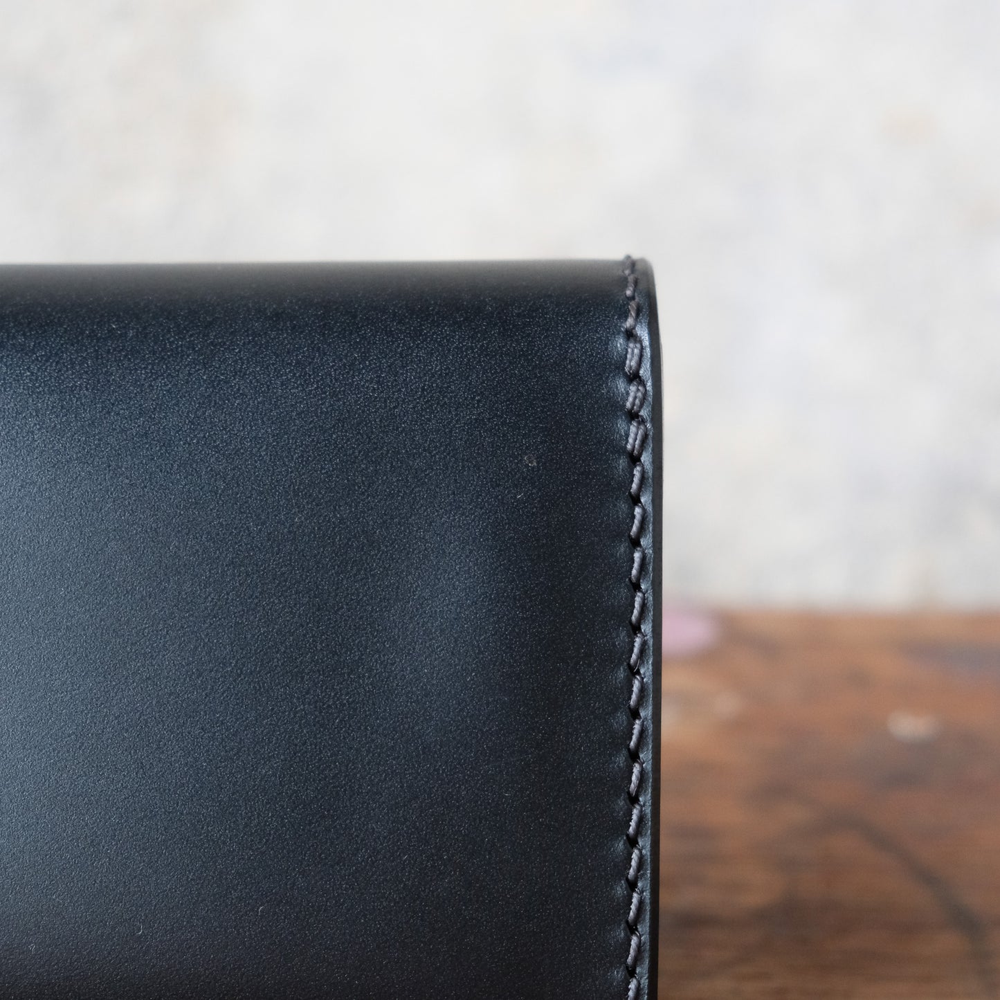 OLD FELLOW COMPANY_LW-04_BLACK_ロングウォレット特厚カスタム