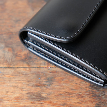 OLD FELLOW COMPANY_LW-04_BLACK_ロングウォレット特厚カスタム