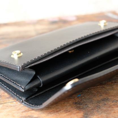 OLD FELLOW COMPANY_LW-04_BLACK_ロングウォレット特厚カスタム