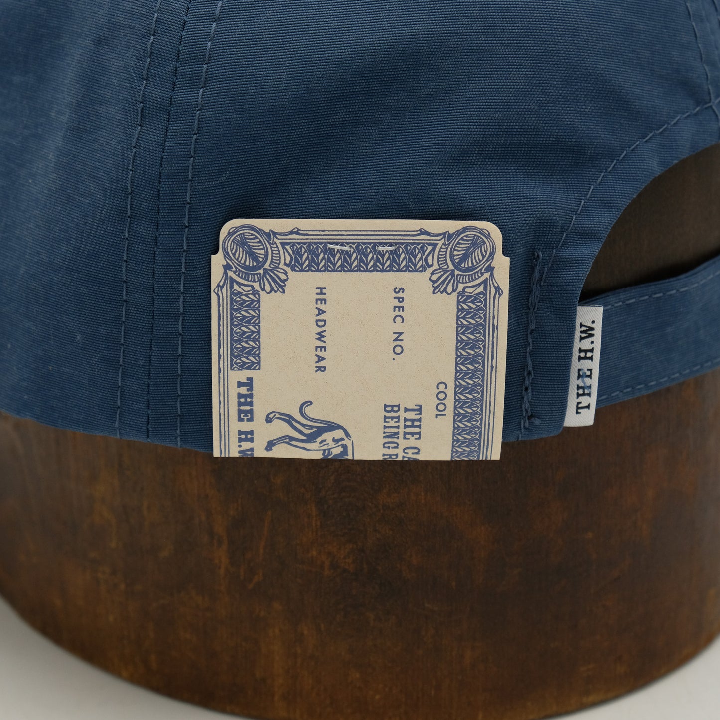 THE H.W.DOG＆CO_D-01003_64 CLOTH CYCLING CAP - Blue