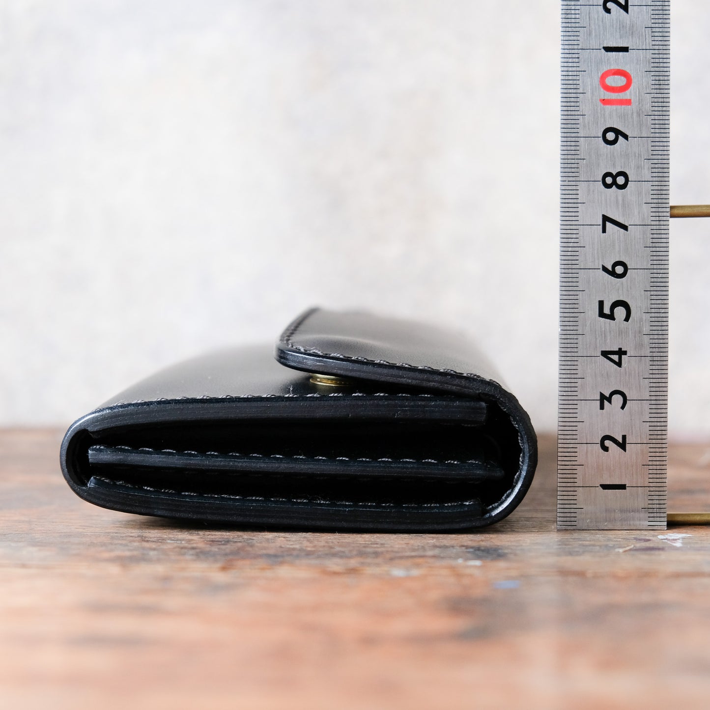 OLD FELLOW COMPANY_LW-04_BLACK_ロングウォレット特厚カスタム