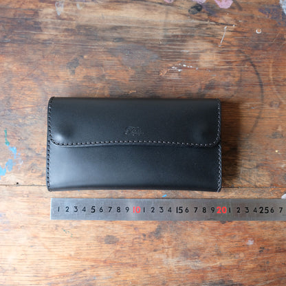 OLD FELLOW COMPANY_LW-04_BLACK_ロングウォレット特厚カスタム