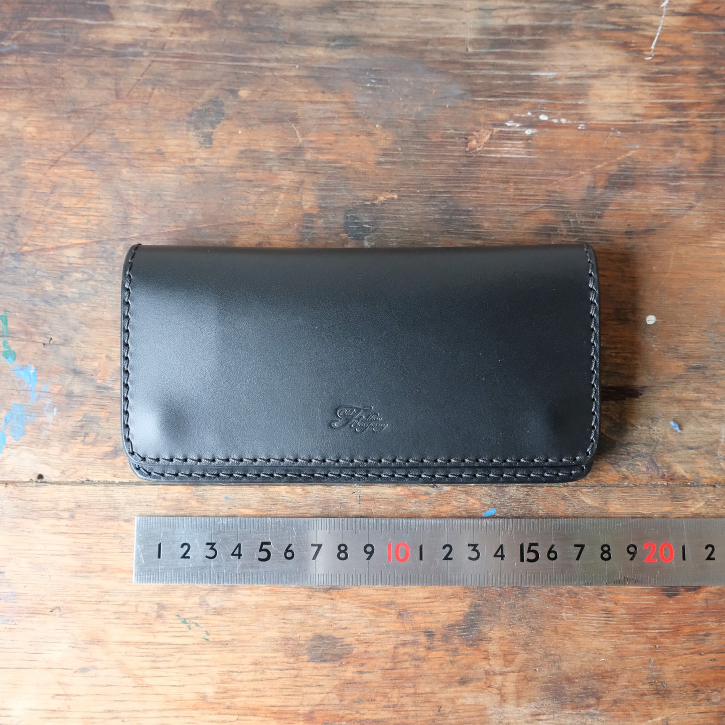 OLD FELLOW COMPANY_TW-02_L_B_BLACK_トラッカーウォレット