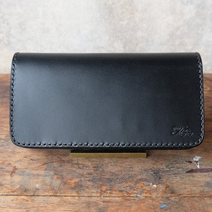 OLD FELLOW COMPANY_LW-05_B_BLACK_ロングウォレットBタイプ