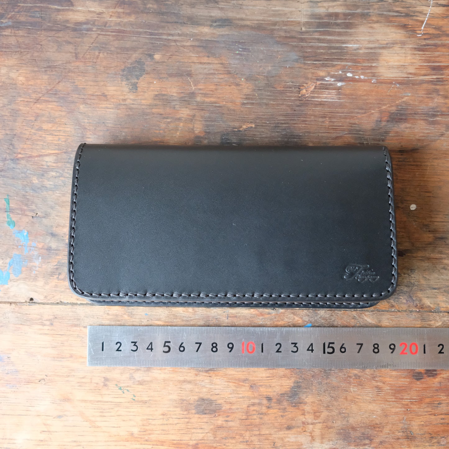 OLD FELLOW COMPANY_LW-05_B_BLACK_ロングウォレットBタイプ