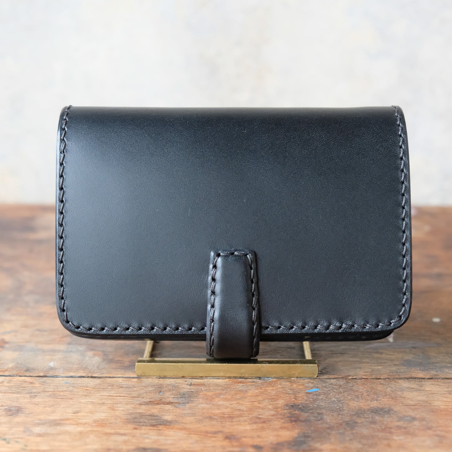 OLD FELLOW COMPANY_MW-03_BLACK_ミドルウォレット