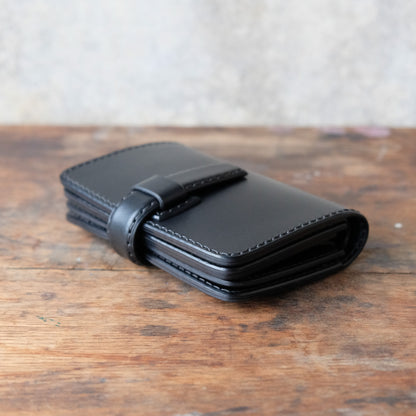 OLD FELLOW COMPANY_MW-03_BLACK_ミドルウォレット