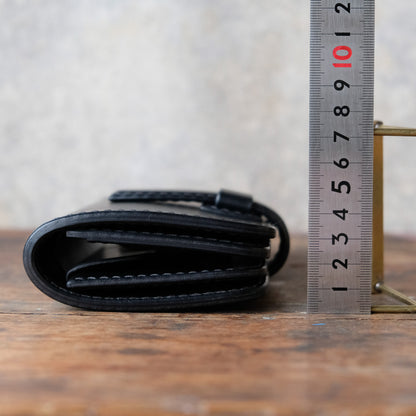 OLD FELLOW COMPANY_MW-03_BLACK_ミドルウォレット