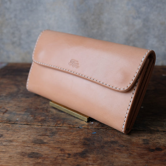 OLD FELLOW COMPANY_LW-04_NATURAL_ロングウォレット特厚カスタム