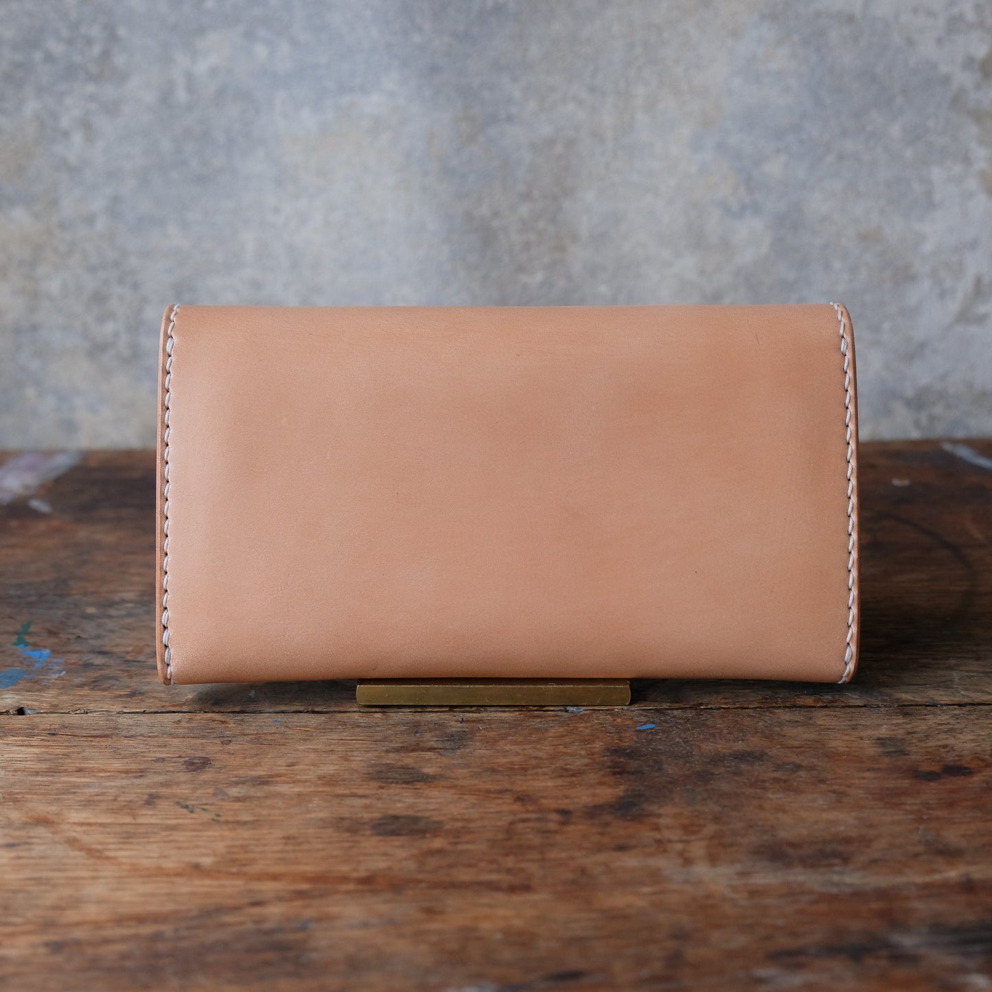 OLD FELLOW COMPANY_LW-04_NATURAL_ロングウォレット特厚カスタム