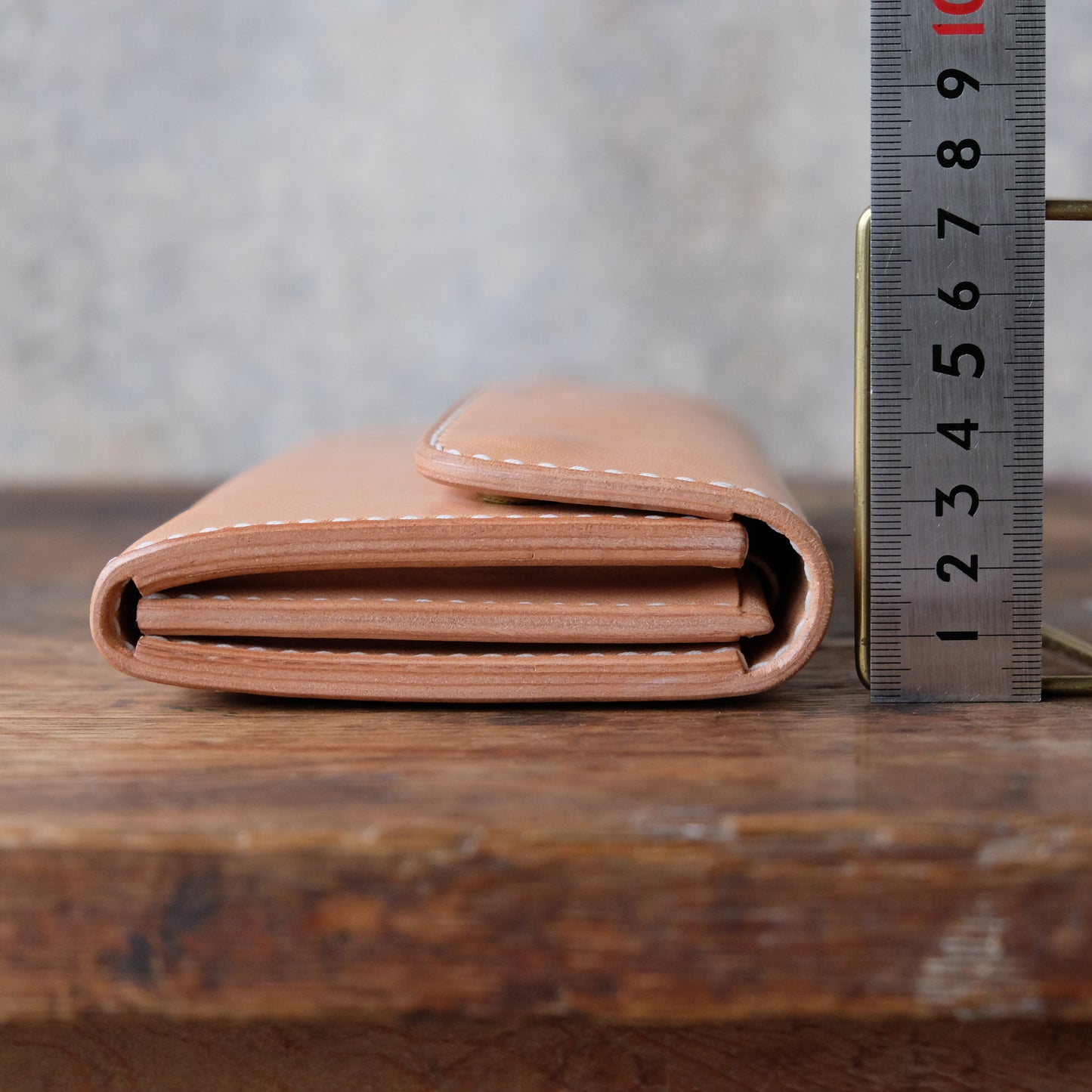 OLD FELLOW COMPANY_LW-04_NATURAL_ロングウォレット特厚カスタム