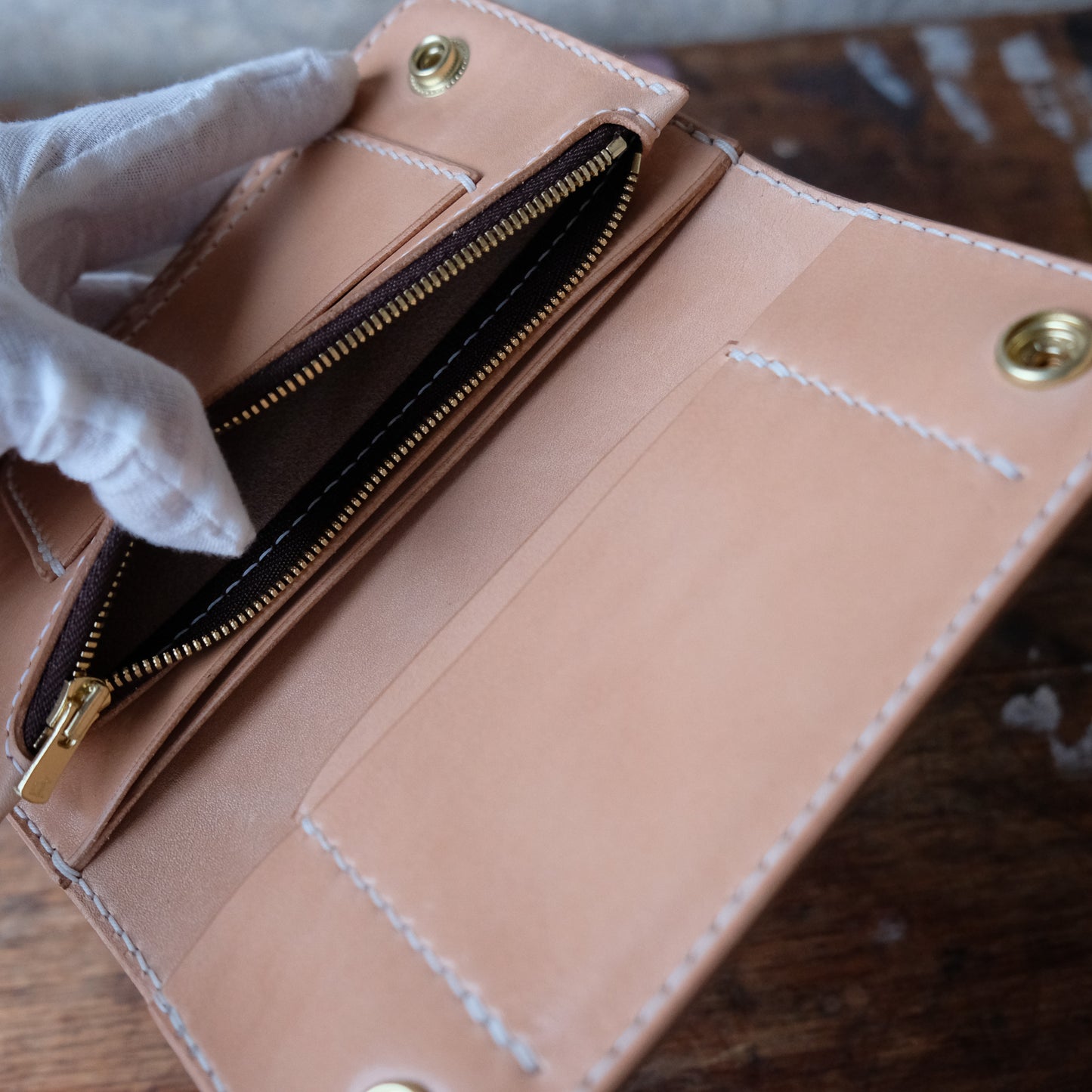 OLD FELLOW COMPANY_TW-02_L_B_NATURAL_トラッカーウォレット