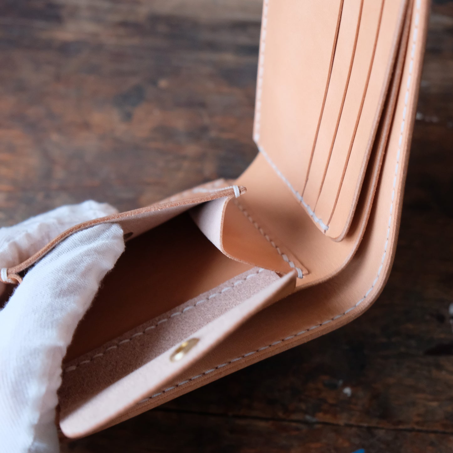 OLD FELLOW COMPANY_SW-03_NATURAL_ショートウォレット