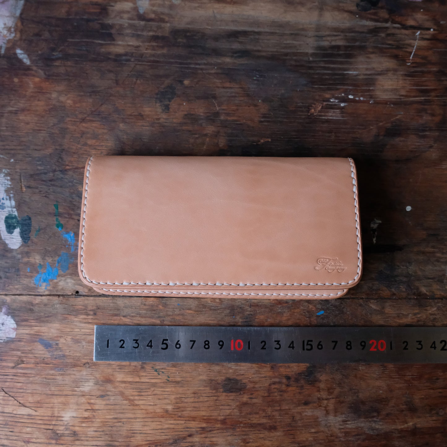 OLD FELLOW COMPANY_LW-05_B_NATURAL_ロングウォレットBタイプ