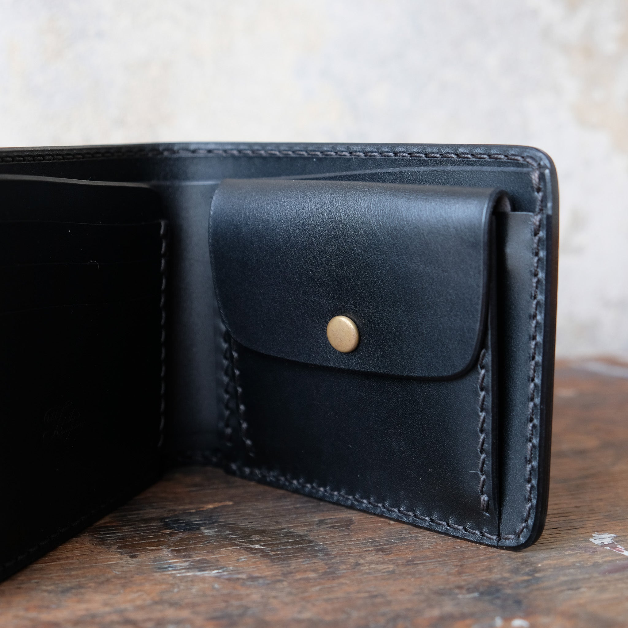 OLD FELLOW COMPANY_SW-03_BLACK_ショートウォレット – JeansShopSpiral