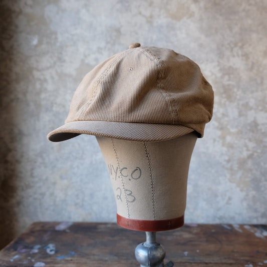 THE H.W.DOG&CO_D-01092_NEWSPAPER BOYS CAP_Beige