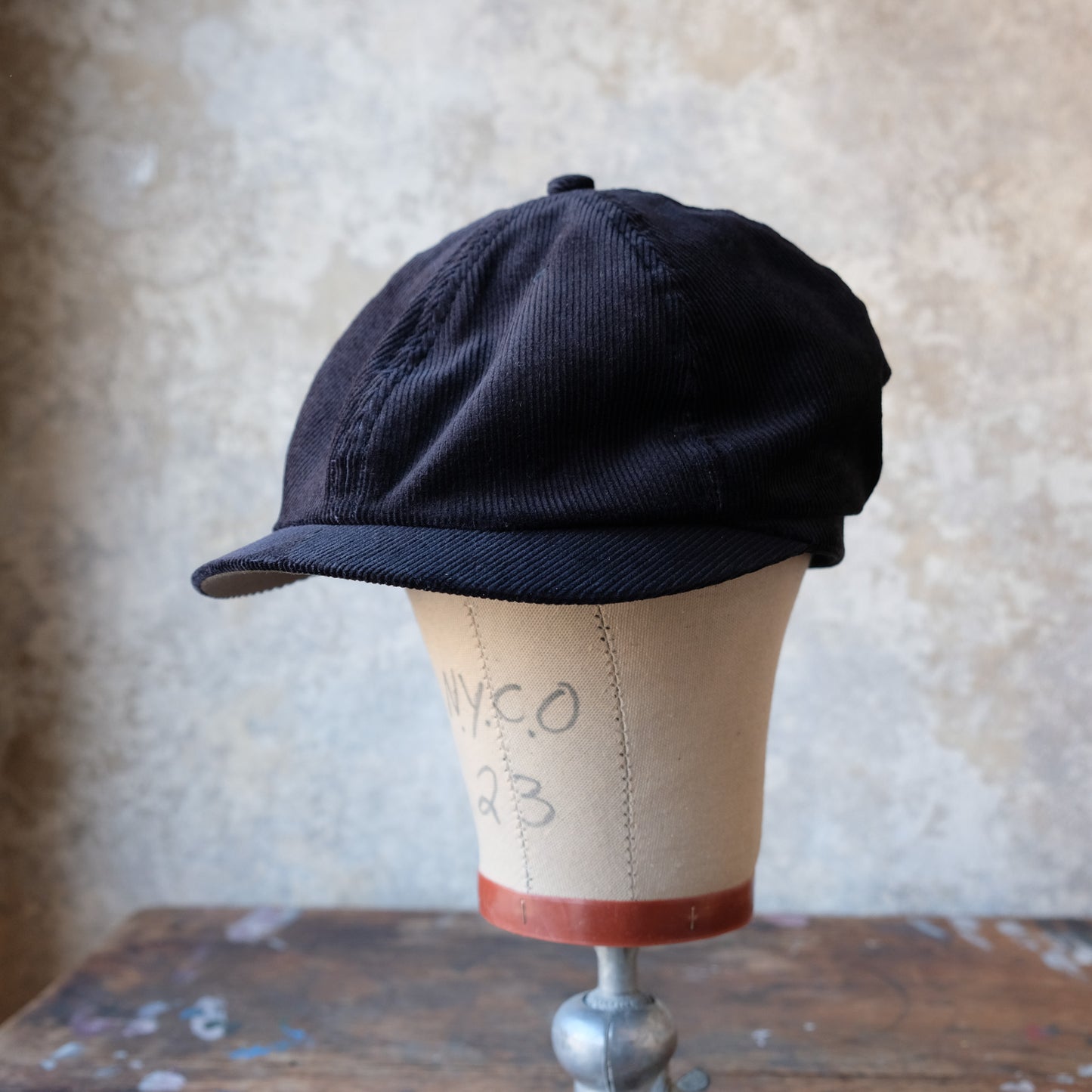 THE H.W.DOG&CO_D-01092_NEWSPAPER BOYS CAP_Black