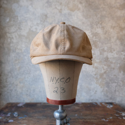 THE H.W.DOG&CO_D-01092_NEWSPAPER BOYS CAP_Beige