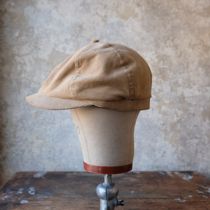 THE H.W.DOG&CO_D-01092_NEWSPAPER BOYS CAP_Beige