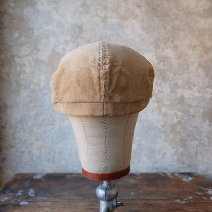 THE H.W.DOG&CO_D-01092_NEWSPAPER BOYS CAP_Beige