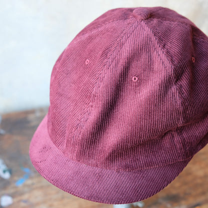 THE H.W.DOG&CO_D-01092_NEWSPAPER BOYS CAP_Bordeaux