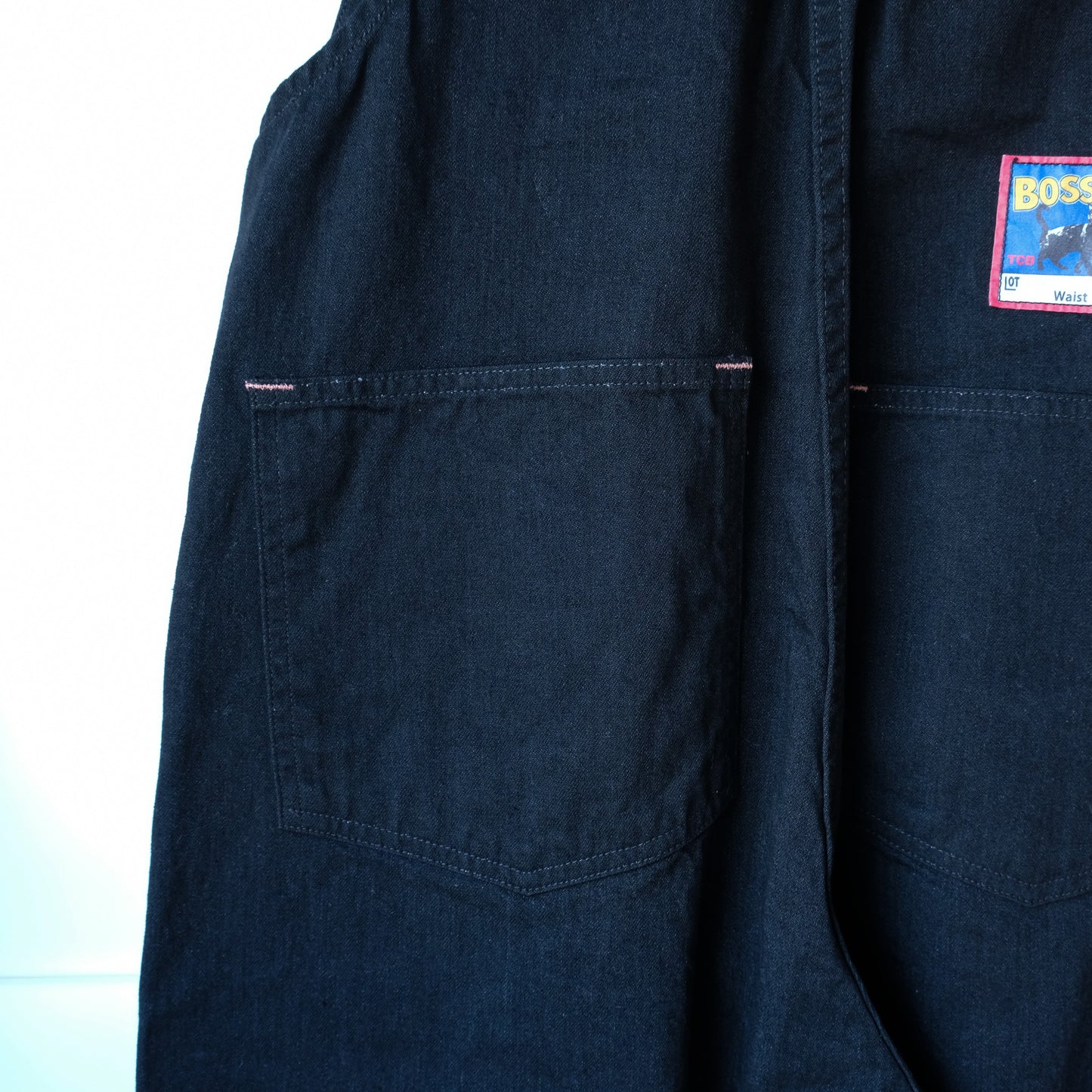 TCB jeans_Boss of the Cat Overall_BKBK