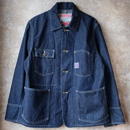 WORKERS SUPER BIG CAT Jacket, 10oz Indigo Denim