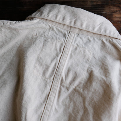 WORKERS SUPER BIG CAT Jacket, 10 oz White Denim