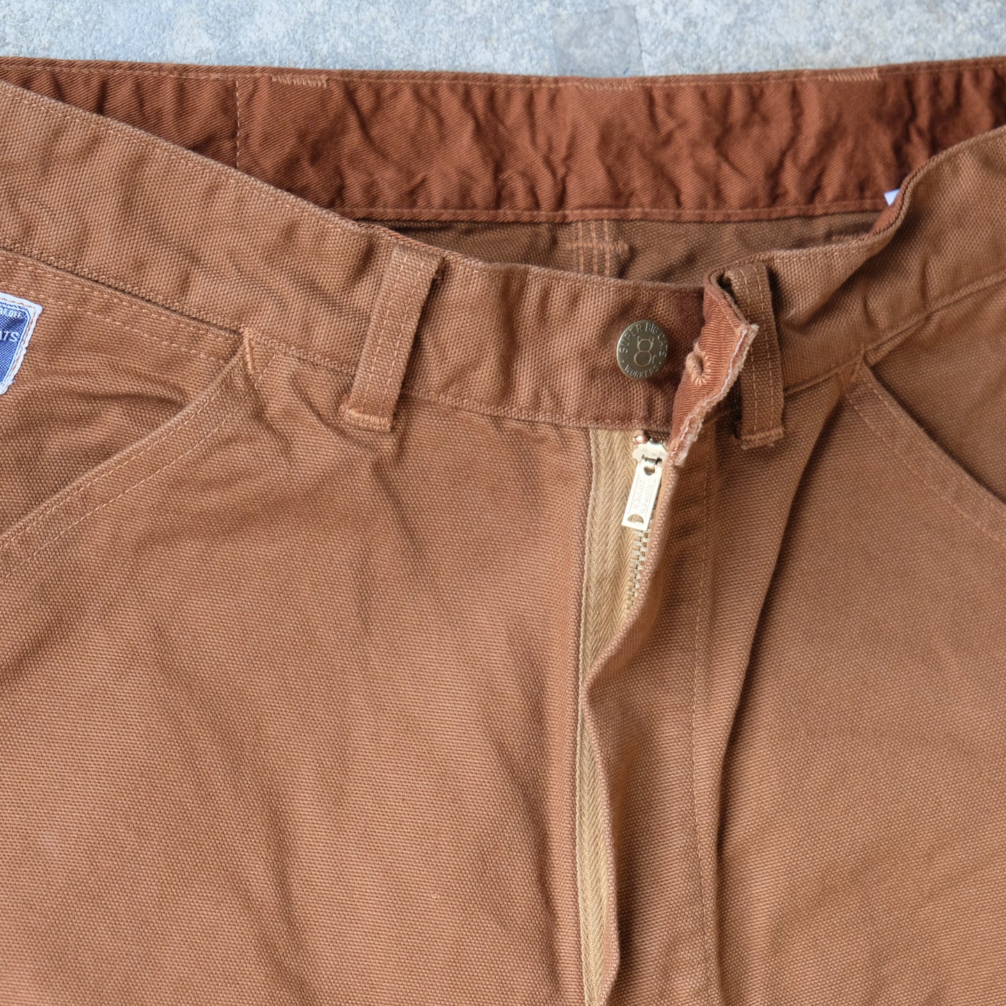 WORKERS_SUPER BIG CAT Work Pants_Brown Duck