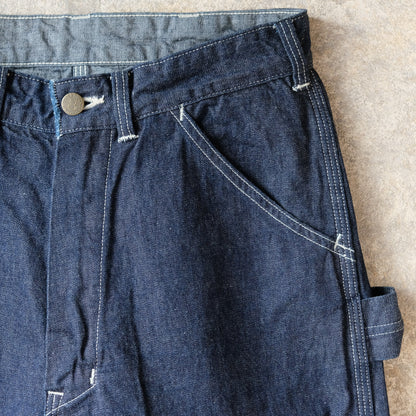 WORKERS_SUPER BIG CAT Work Pants_10oz Indigo Denim