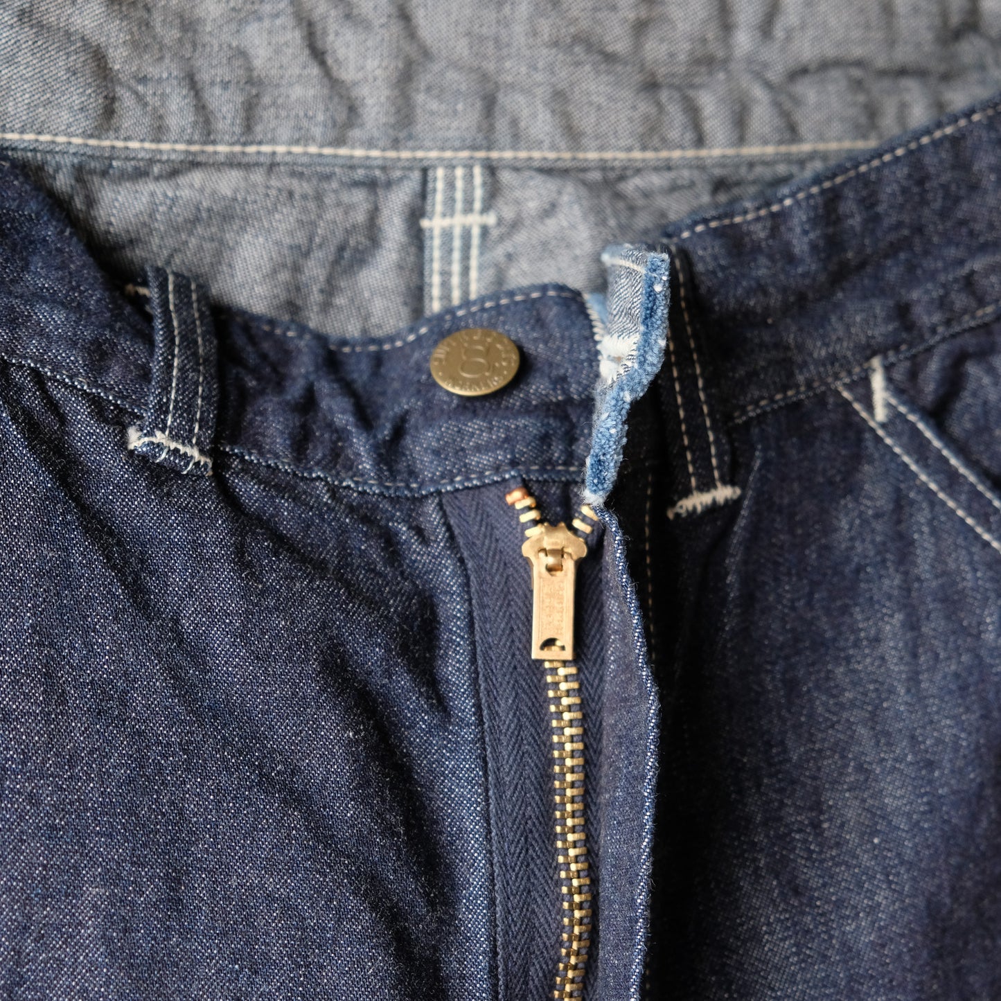 WORKERS_SUPER BIG CAT Work Pants_10oz Indigo Denim