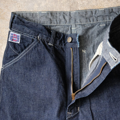WORKERS_SUPER BIG CAT Work Pants_10oz Indigo Denim