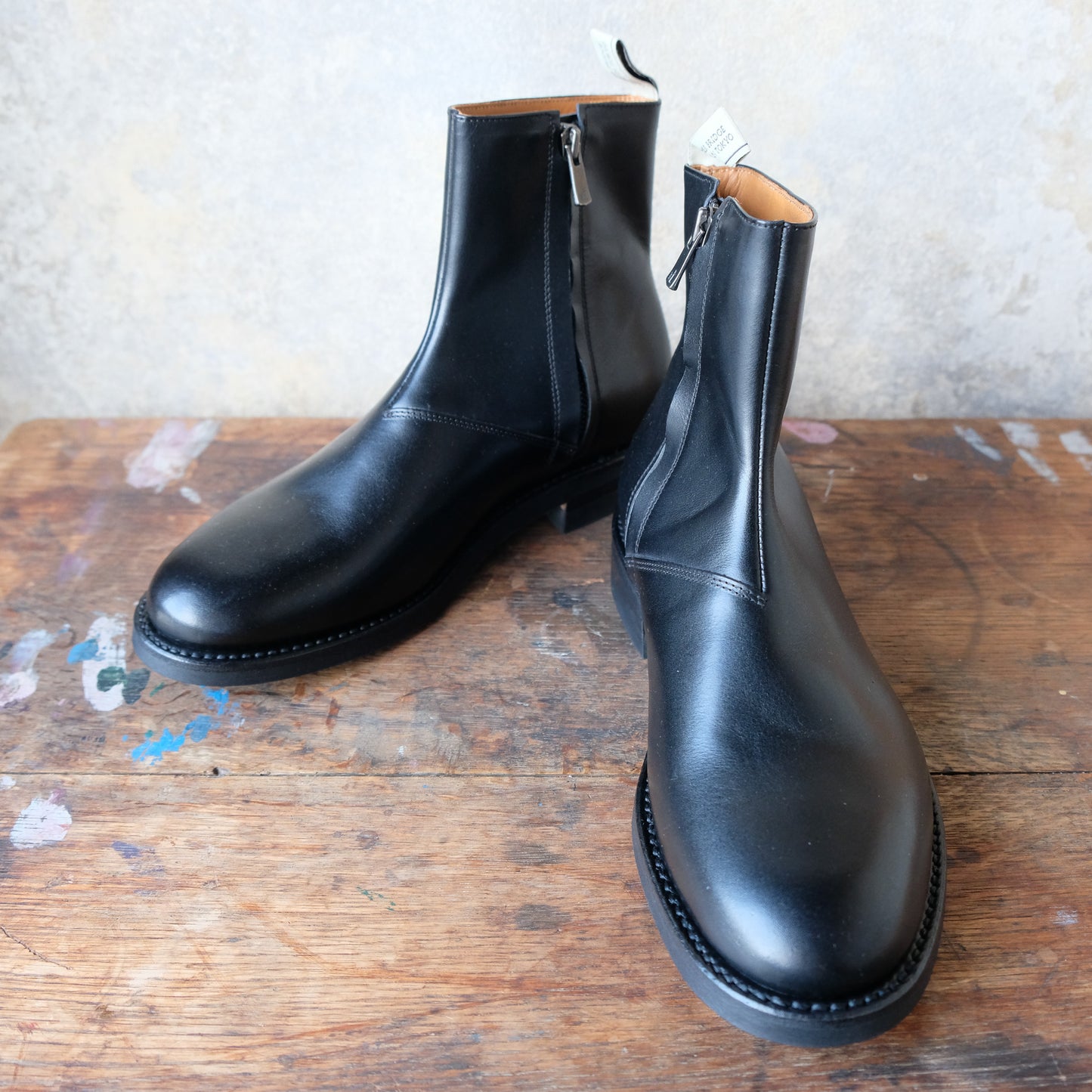 BROTHER BRIDGE_S023_JUDSON (ジャドソン) VINTAGE BLK/CALF