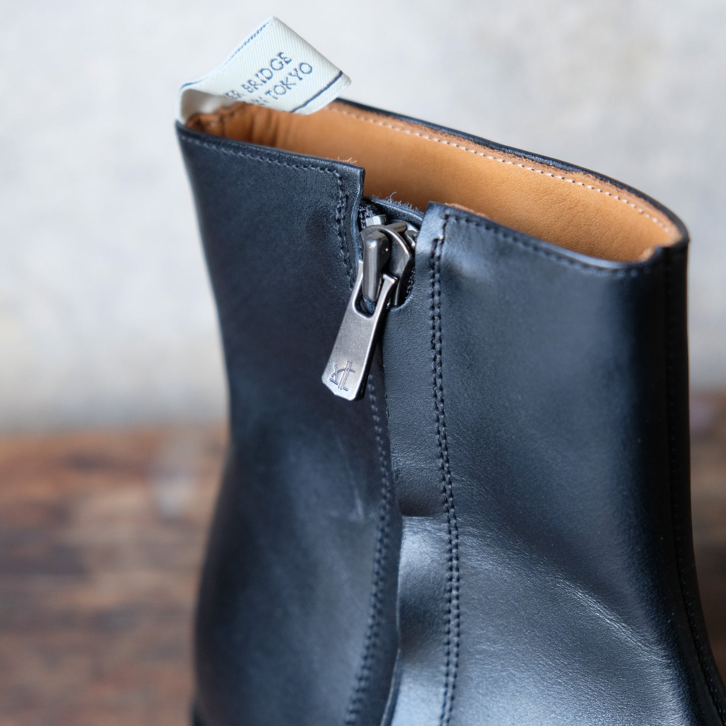 BROTHER BRIDGE_S023_JUDSON (ジャドソン) VINTAGE BLK/CALF