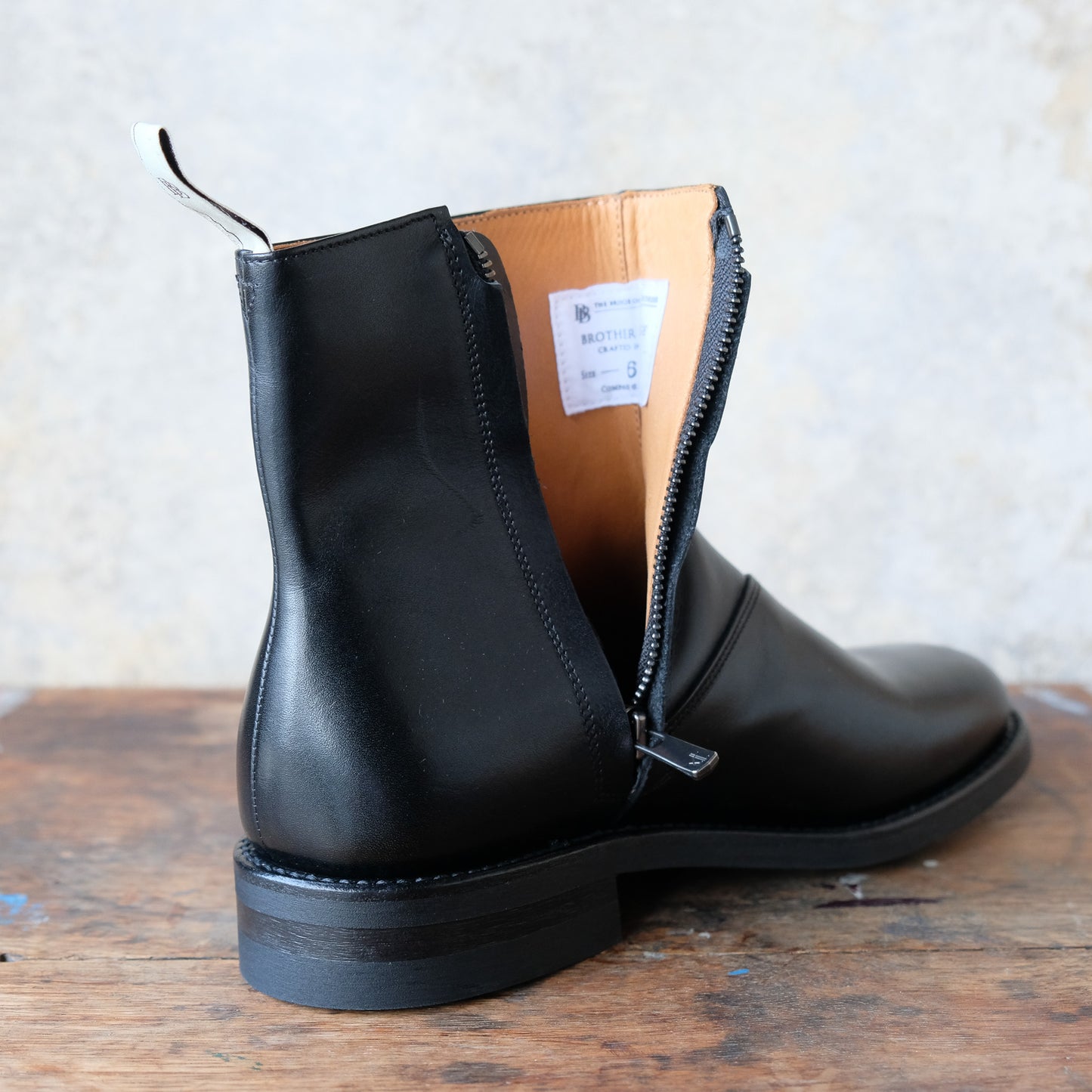 BROTHER BRIDGE_S023_JUDSON (ジャドソン) VINTAGE BLK/CALF