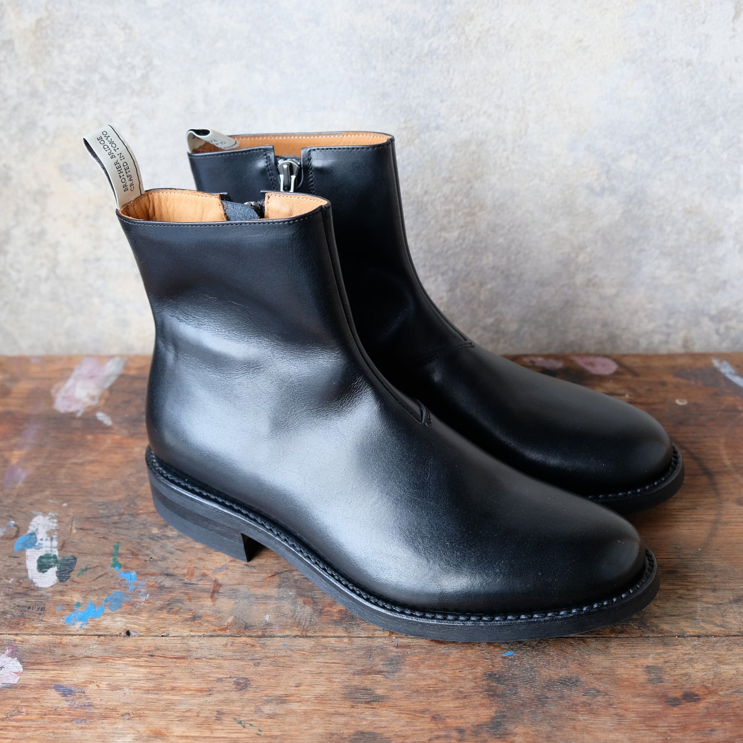 BROTHER BRIDGE_S023_JUDSON (ジャドソン) VINTAGE BLK/CALF