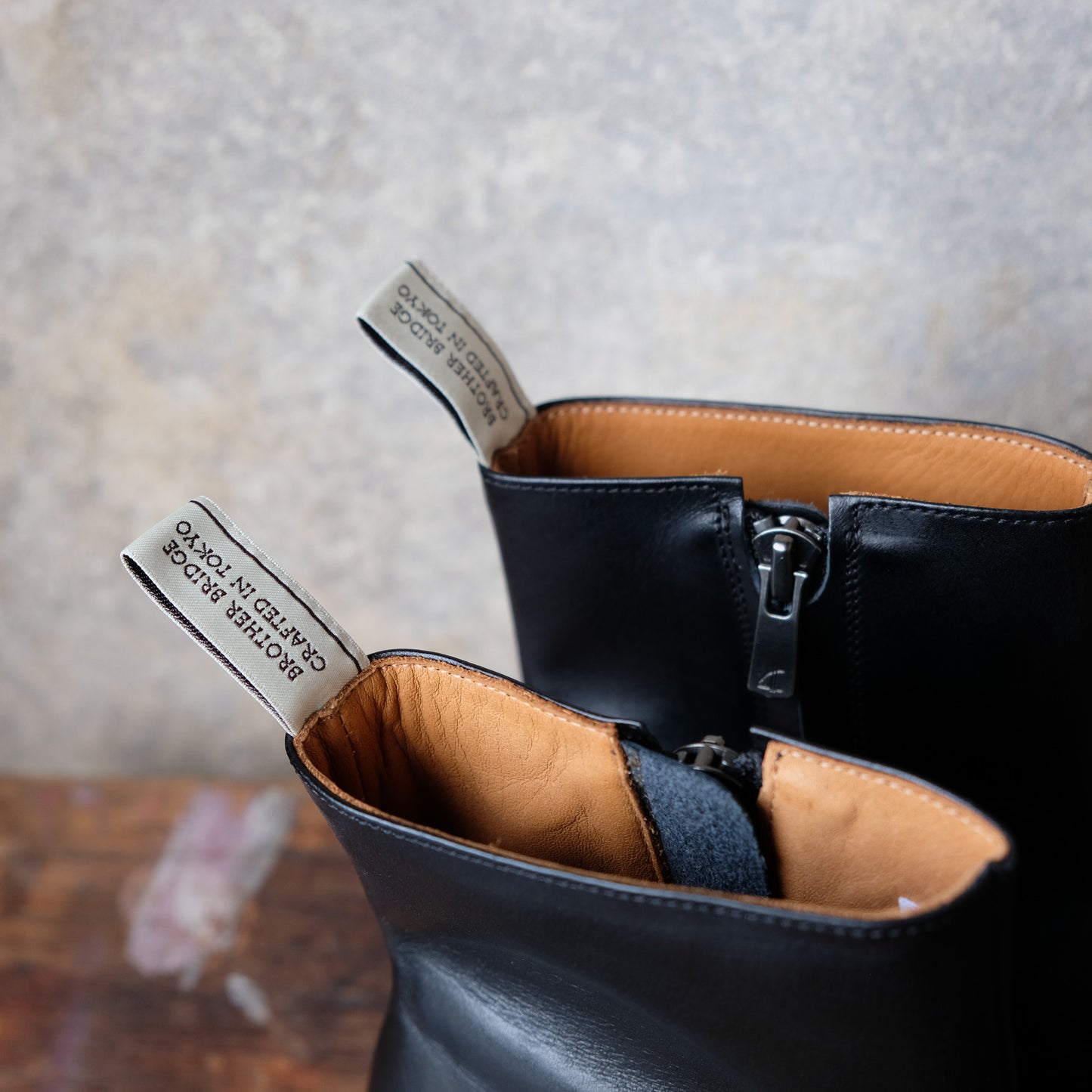 BROTHER BRIDGE_S023_JUDSON (ジャドソン) VINTAGE BLK/CALF