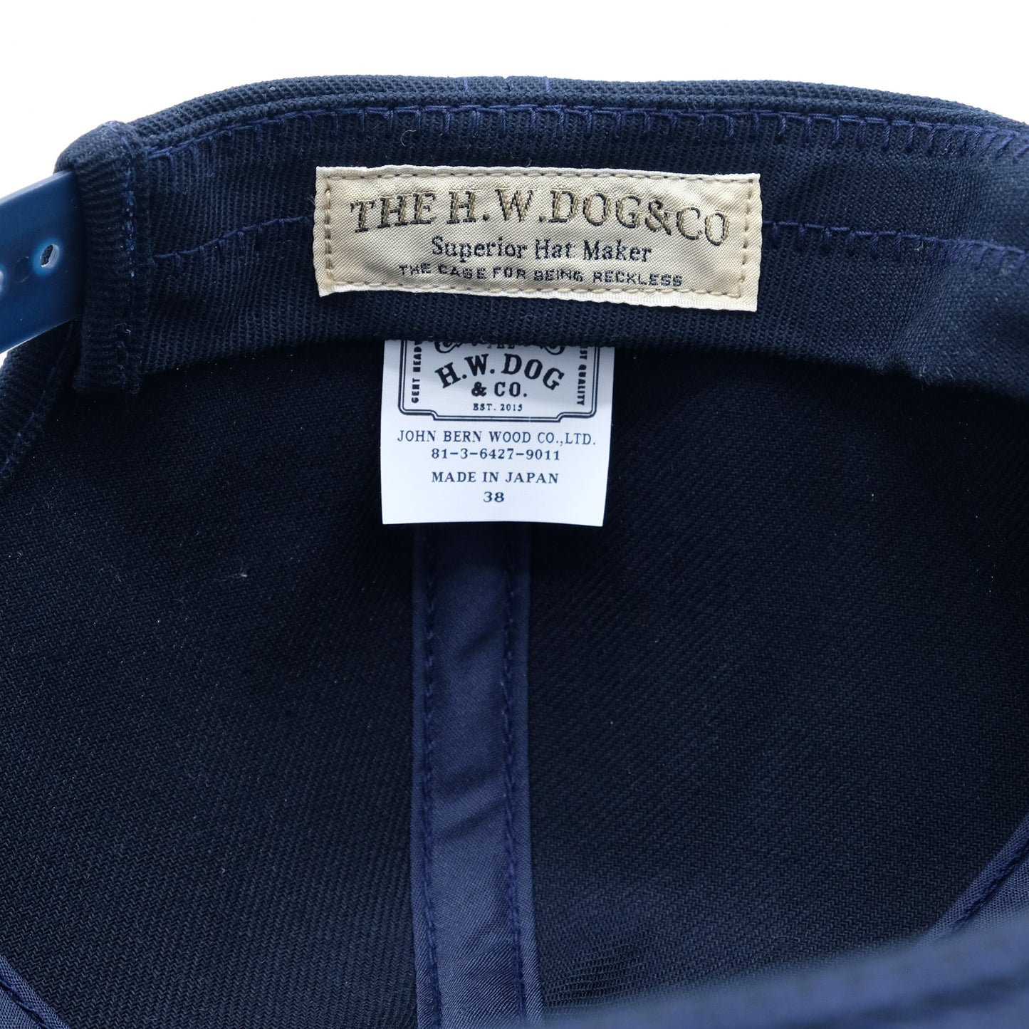 THE H.W.DOG＆CO_D-00004_TRUCKER CAP_Navy