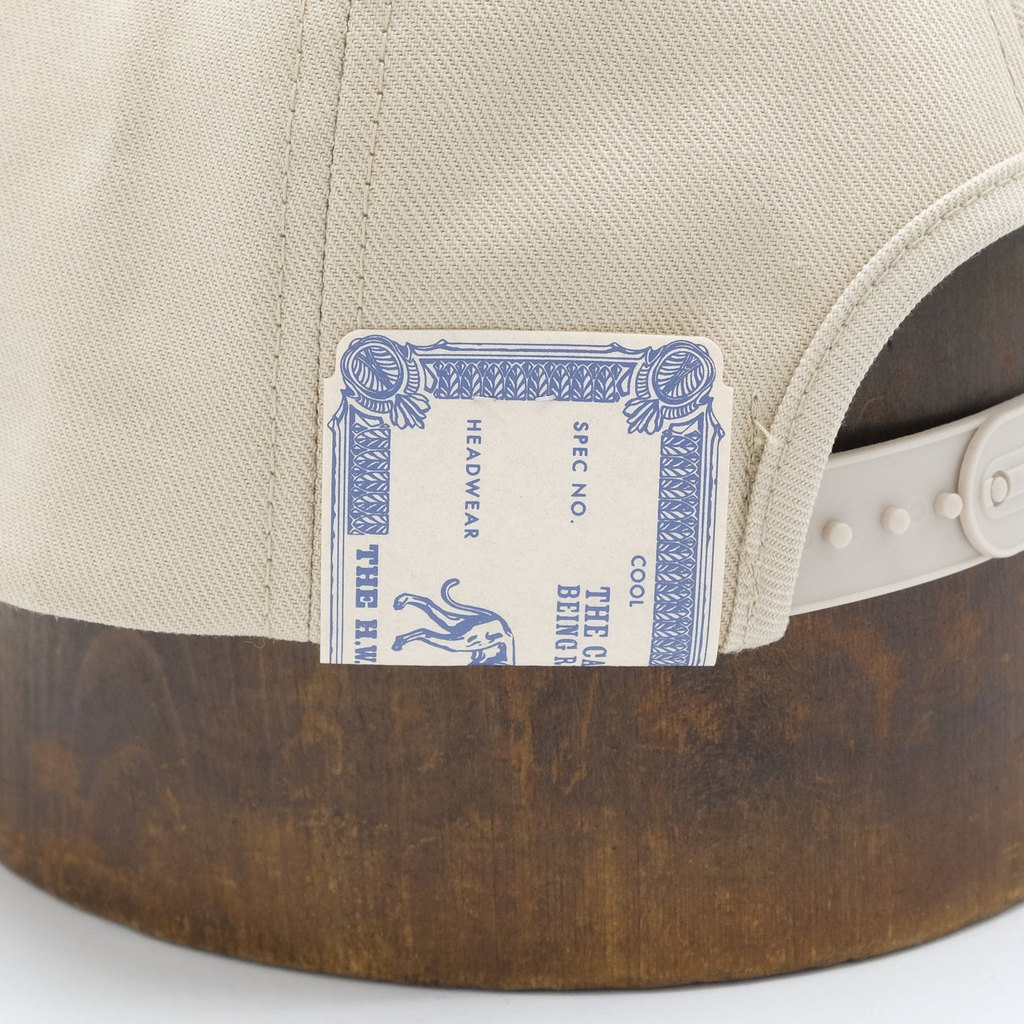 THE HWDOG＆CO_D-00004_TRUCKER CAP_Beige