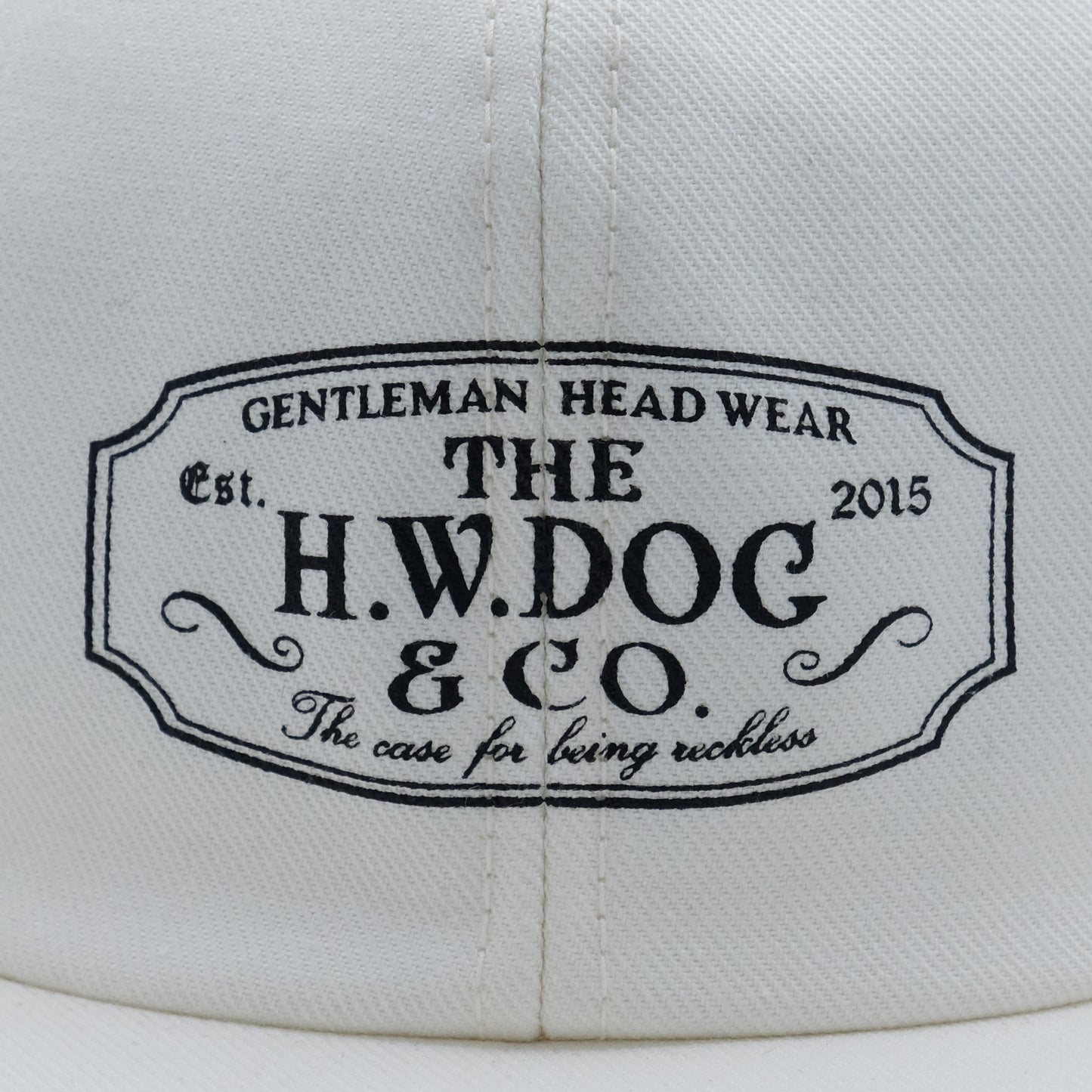 THE H.W.DOG＆CO_D-00004_TRUCKER CAP_White