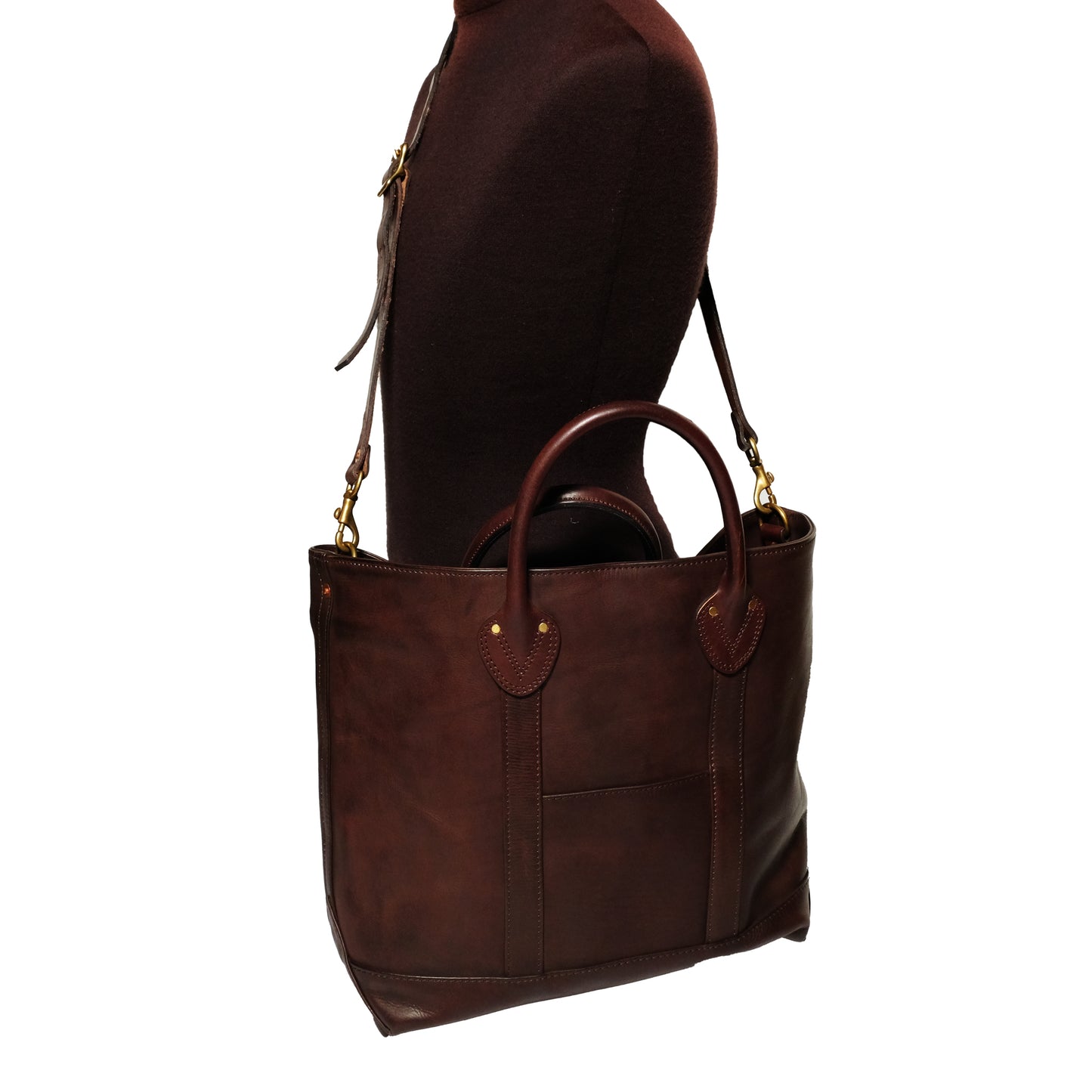 VASCO_LEATHER BOAT TOTE BAG