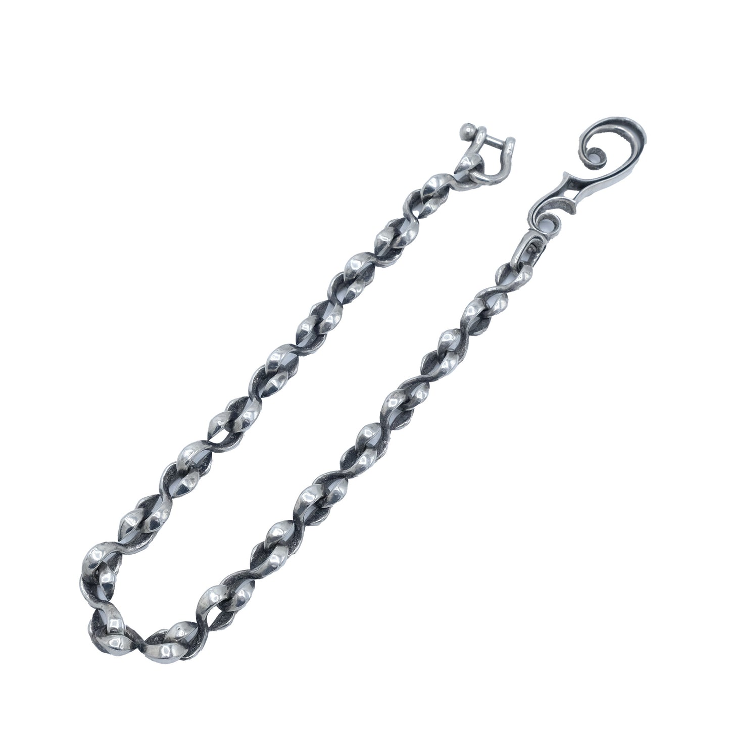 INCEPTION_F-HOLE S-KAN WALLET CHAIN/SILVER PLATING