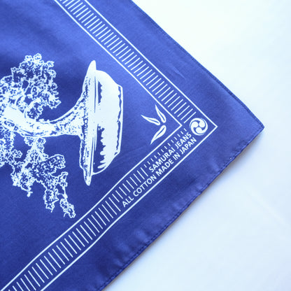 SAMURAIJEANS_SJ-BANDANA-01_Bonsai pattern bandana