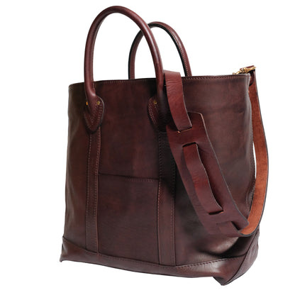 VASCO_LEATHER BOAT TOTE BAG